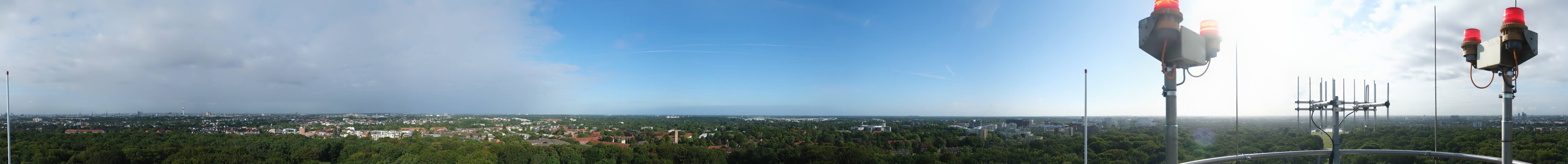 Archiv Foto Webcam Hamburg Planetarium - Aussichtsplattform