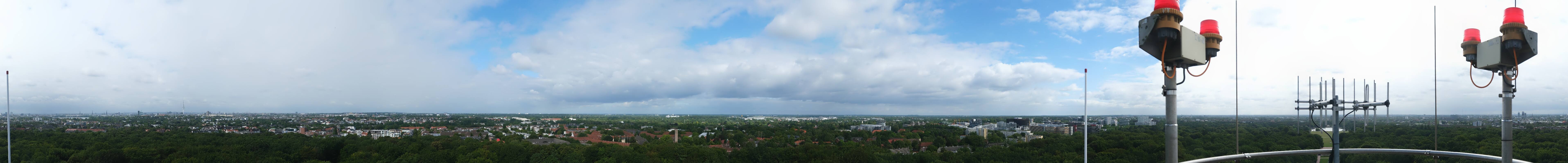 Archiv Foto Webcam Hamburg Planetarium - Aussichtsplattform