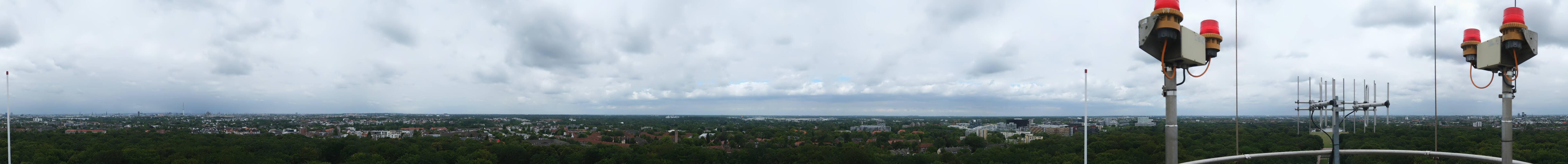 Archiv Foto Webcam Hamburg Planetarium - Aussichtsplattform