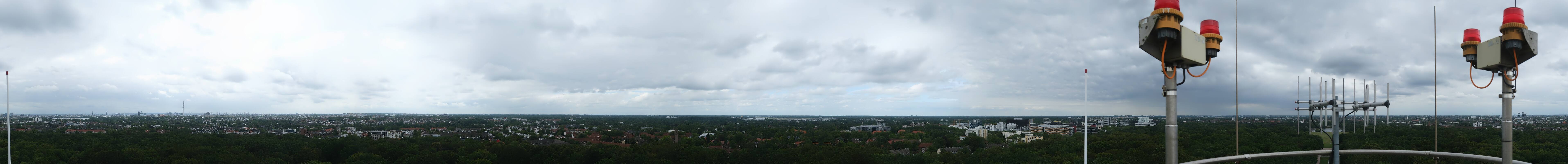 Archiv Foto Webcam Hamburg Planetarium - Aussichtsplattform