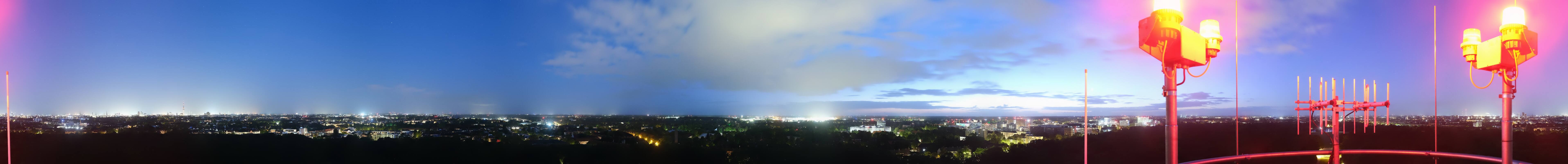 Archived image Webcam Hamburg Planetarium - Viewing Platform
