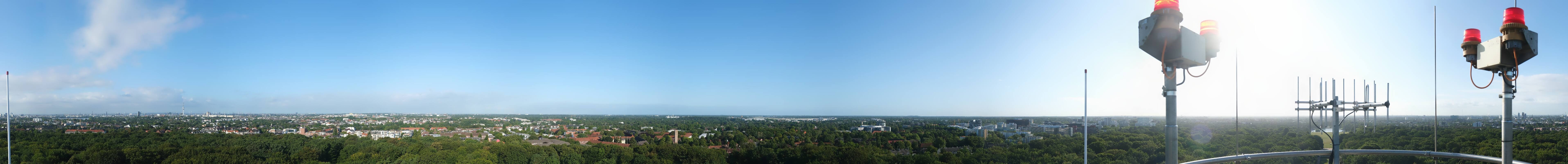 Archiv Foto Webcam Hamburg Planetarium - Aussichtsplattform