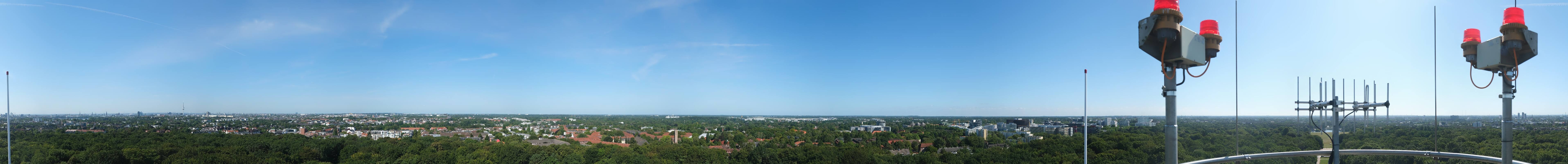 Archived image Webcam Hamburg Planetarium - Viewing Platform