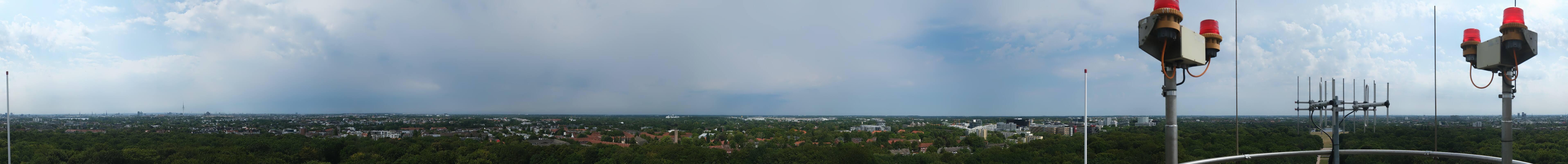 Archiv Foto Webcam Hamburg Planetarium - Aussichtsplattform