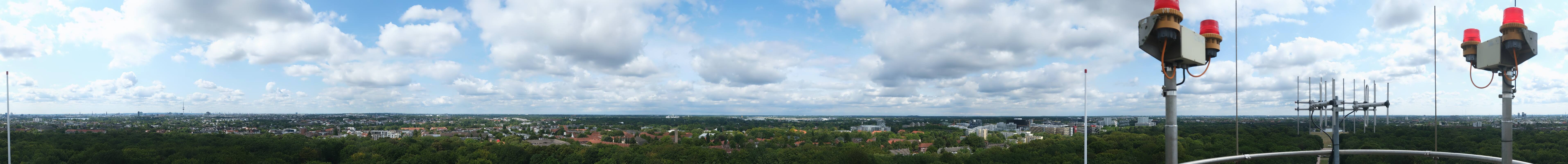 Archiv Foto Webcam Hamburg Planetarium - Aussichtsplattform