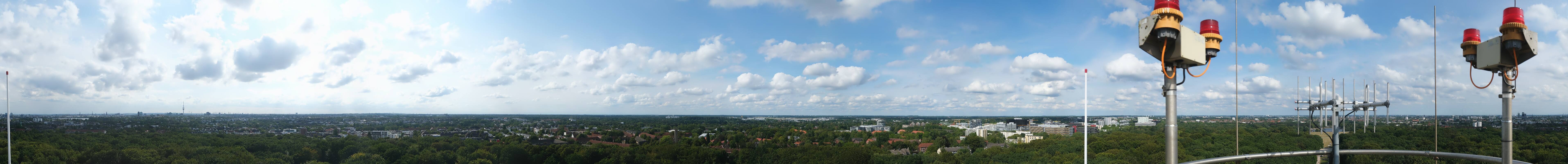 Archiv Foto Webcam Hamburg Planetarium - Aussichtsplattform