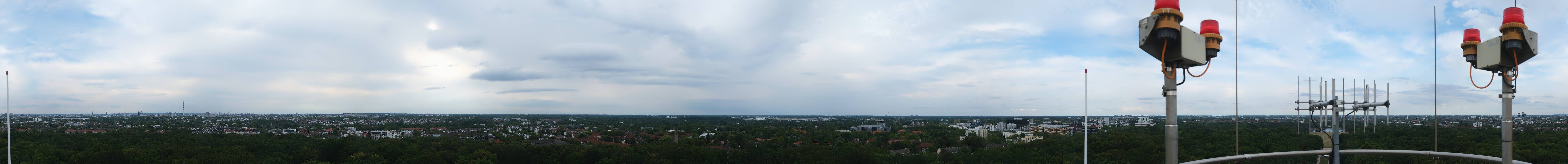 Archiv Foto Webcam Hamburg Planetarium - Aussichtsplattform