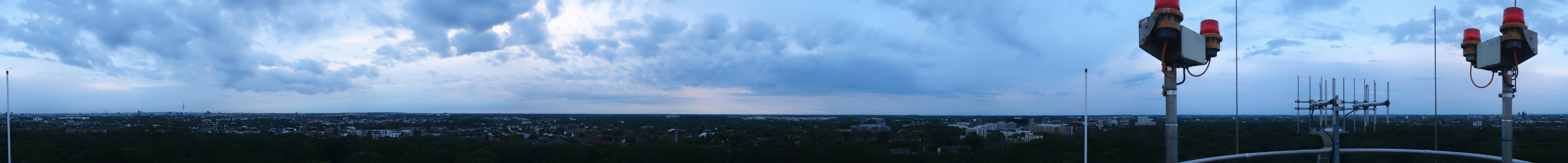 Archiv Foto Webcam Hamburg Planetarium - Aussichtsplattform