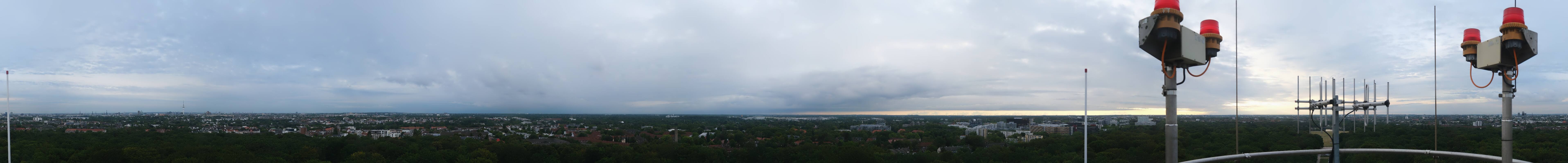 Archiv Foto Webcam Hamburg Planetarium - Aussichtsplattform