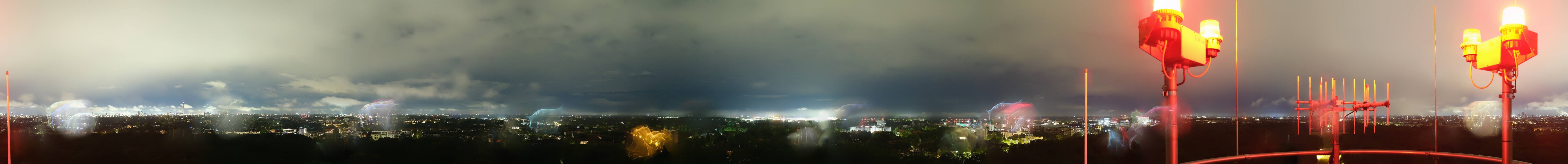Archived image Webcam Hamburg Planetarium - Viewing Platform