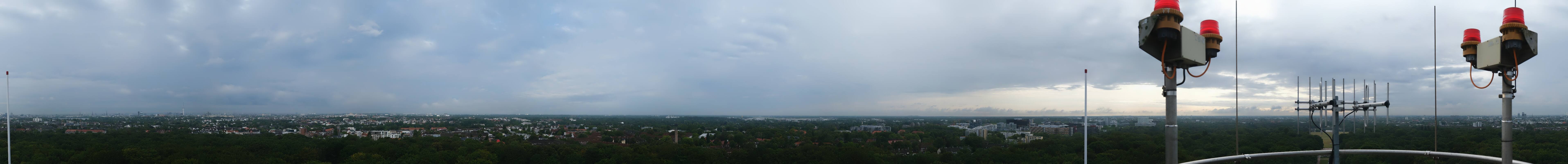 Archiv Foto Webcam Hamburg Planetarium - Aussichtsplattform