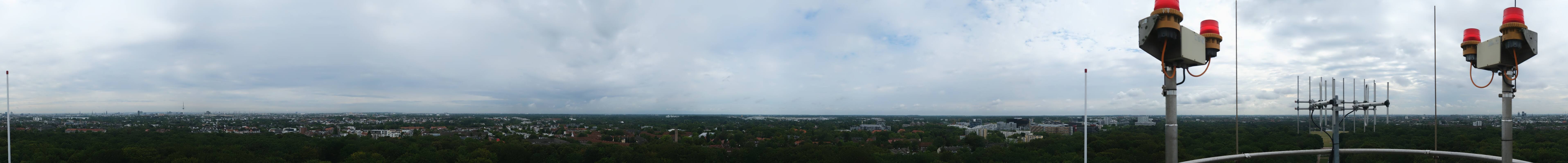 Archiv Foto Webcam Hamburg Planetarium - Aussichtsplattform
