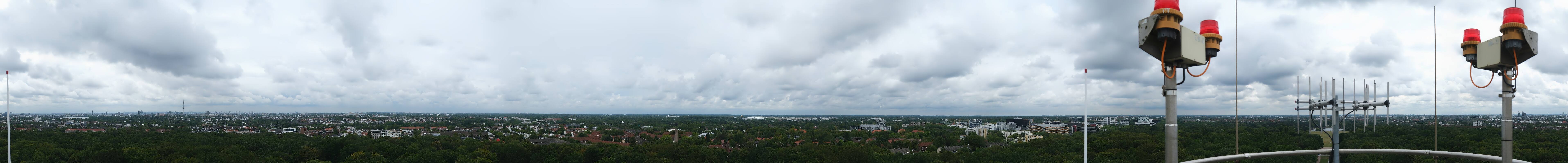 Archiv Foto Webcam Hamburg Planetarium - Aussichtsplattform