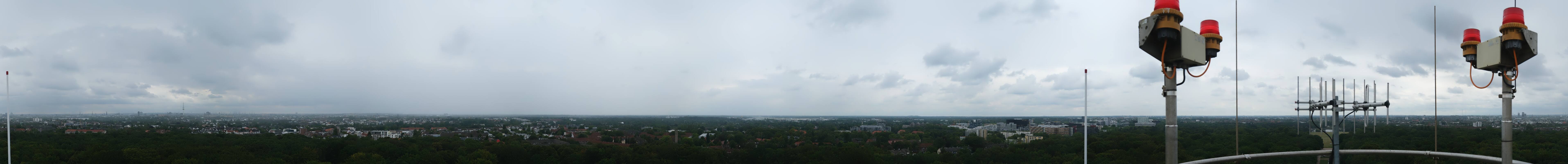 Archiv Foto Webcam Hamburg Planetarium - Aussichtsplattform