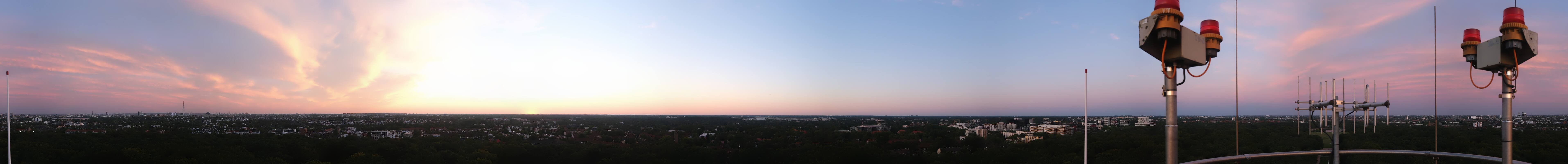 Archiv Foto Webcam Hamburg Planetarium - Aussichtsplattform