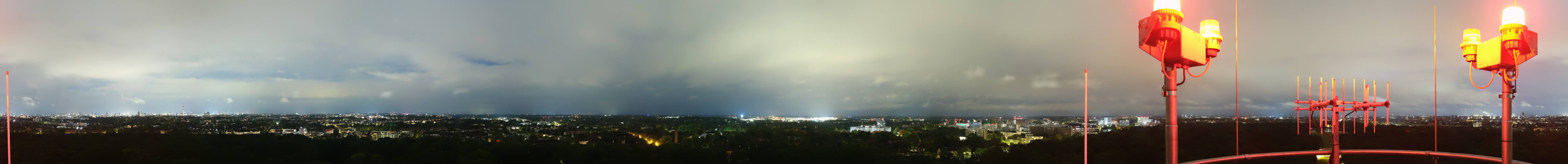 Archived image Webcam Hamburg Planetarium - Viewing Platform