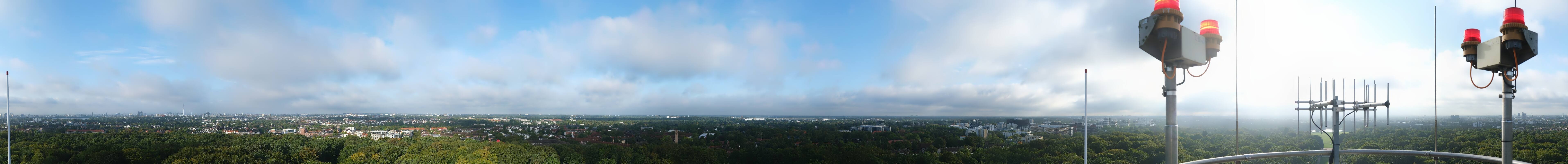 Archiv Foto Webcam Hamburg Planetarium - Aussichtsplattform