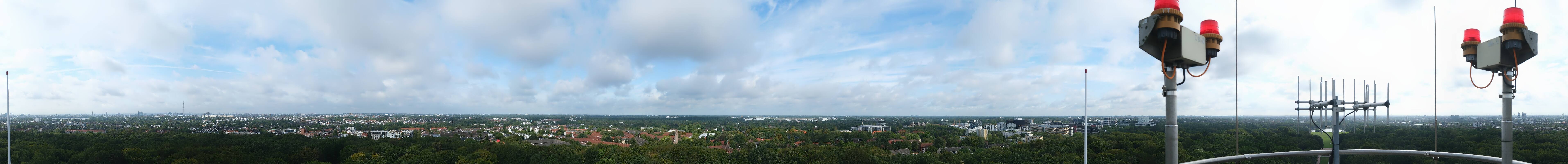 Archiv Foto Webcam Hamburg Planetarium - Aussichtsplattform