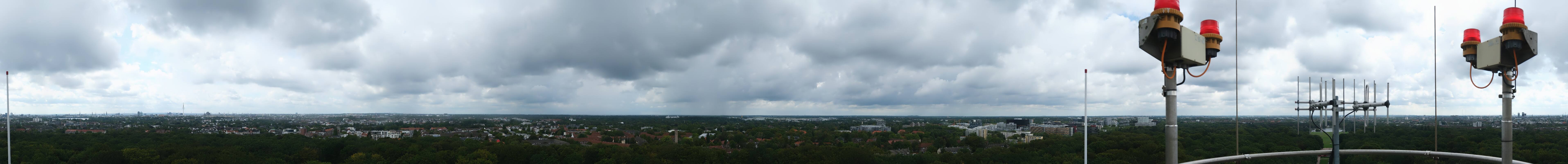 Archiv Foto Webcam Hamburg Planetarium - Aussichtsplattform