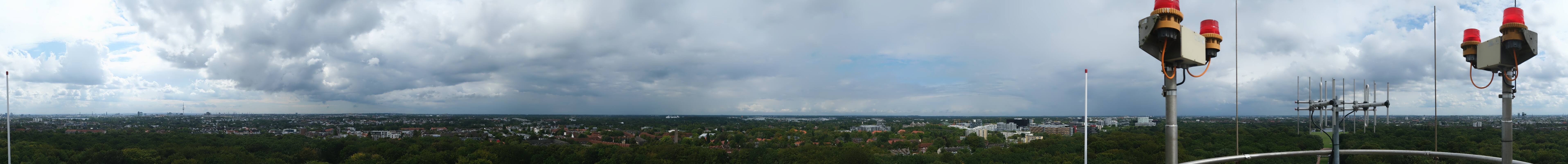 Archiv Foto Webcam Hamburg Planetarium - Aussichtsplattform