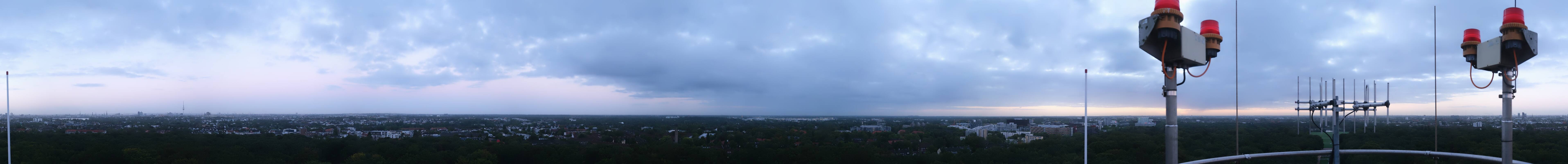 Archiv Foto Webcam Hamburg Planetarium - Aussichtsplattform
