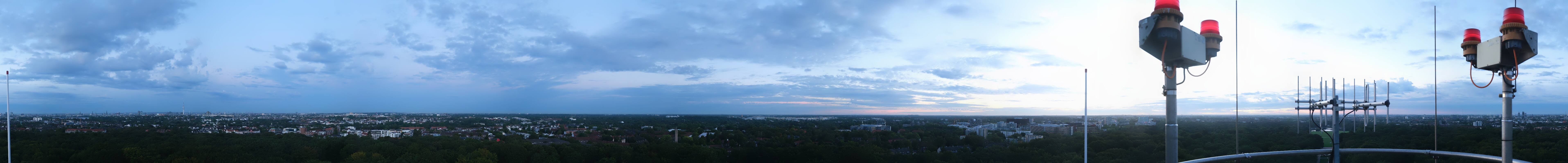 Archiv Foto Webcam Hamburg Planetarium - Aussichtsplattform