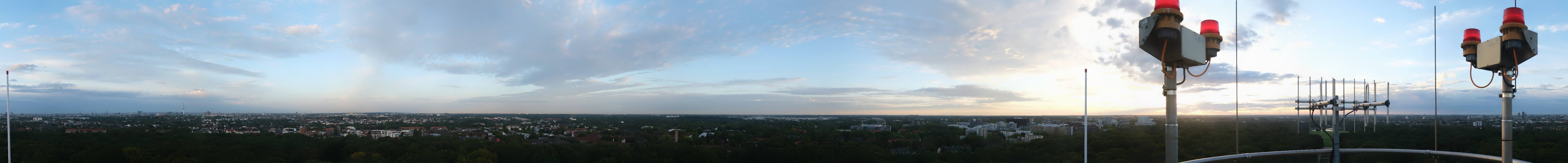 Archiv Foto Webcam Hamburg Planetarium - Aussichtsplattform