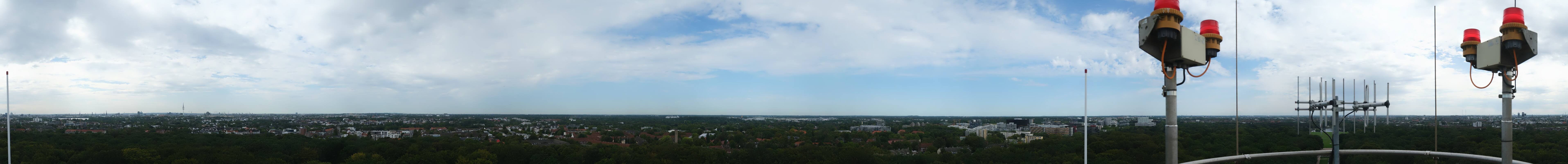 Archiv Foto Webcam Hamburg Planetarium - Aussichtsplattform