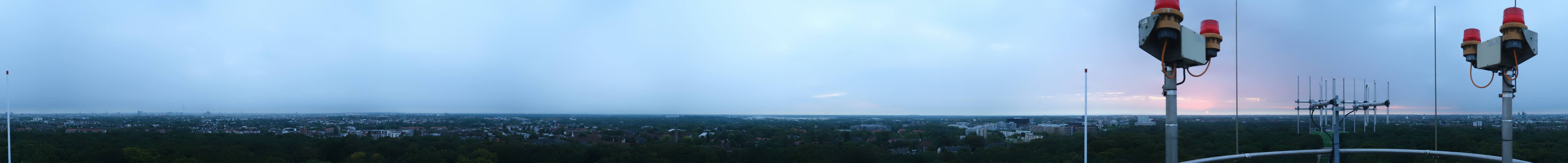 Archiv Foto Webcam Hamburg Planetarium - Aussichtsplattform