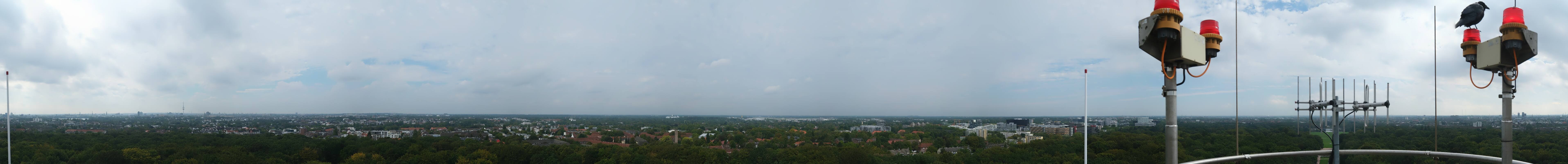 Archiv Foto Webcam Hamburg Planetarium - Aussichtsplattform