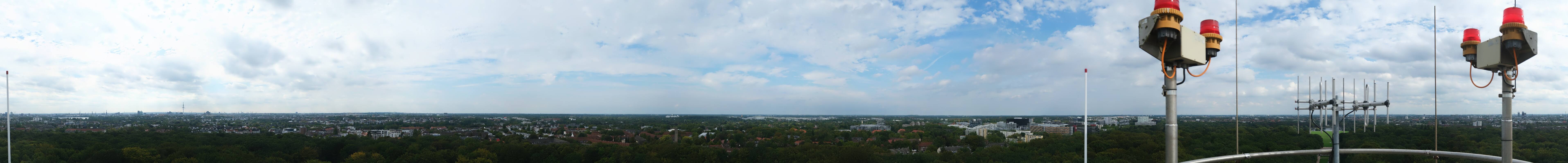 Archiv Foto Webcam Hamburg Planetarium - Aussichtsplattform