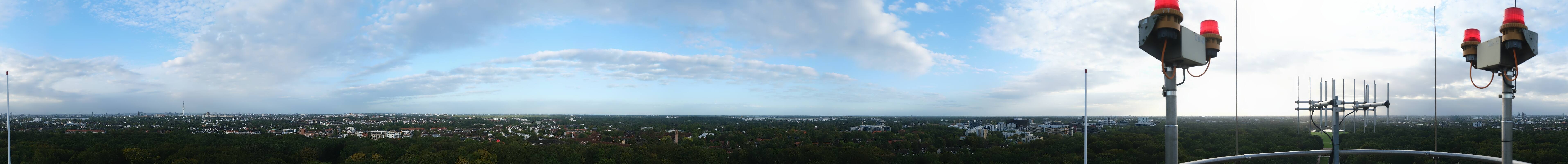 Archiv Foto Webcam Hamburg Planetarium - Aussichtsplattform