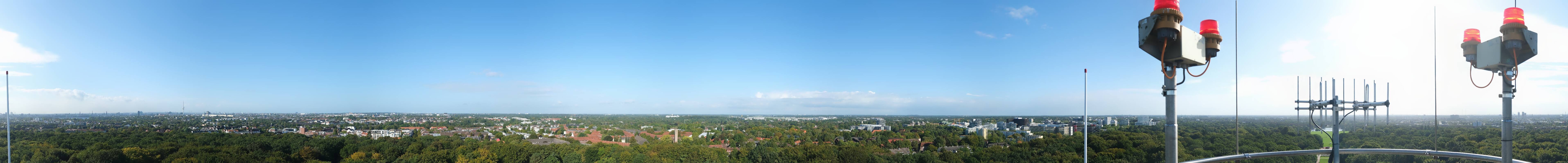 Archiv Foto Webcam Hamburg Planetarium - Aussichtsplattform