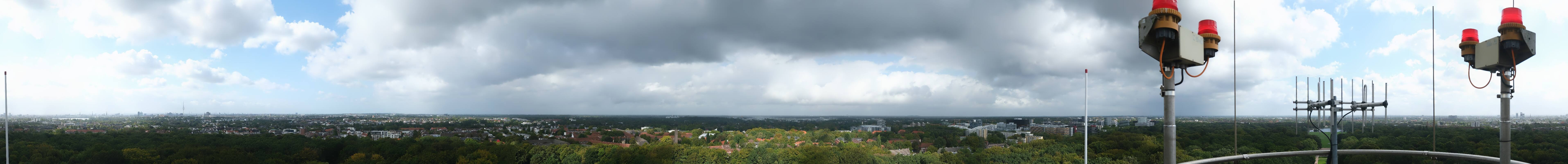 Archiv Foto Webcam Hamburg Planetarium - Aussichtsplattform
