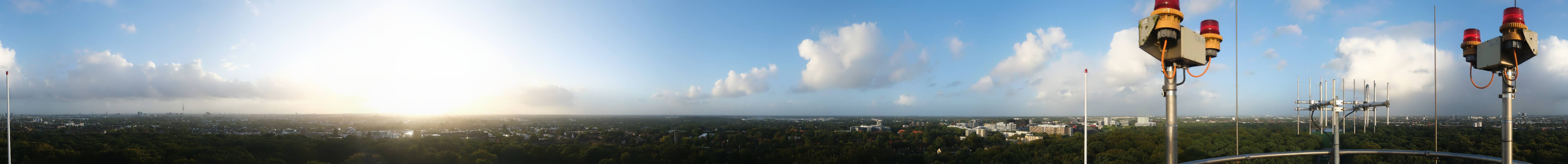 Archiv Foto Webcam Hamburg Planetarium - Aussichtsplattform