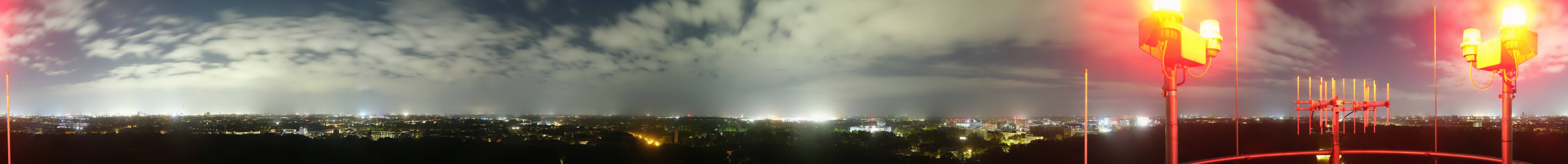 Archived image Webcam Hamburg Planetarium - Viewing Platform