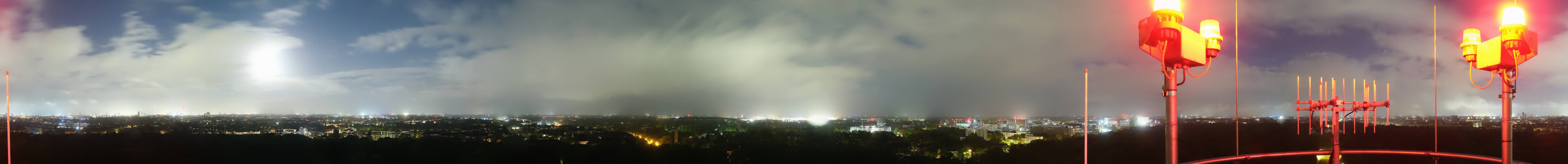 Archived image Webcam Hamburg Planetarium - Viewing Platform