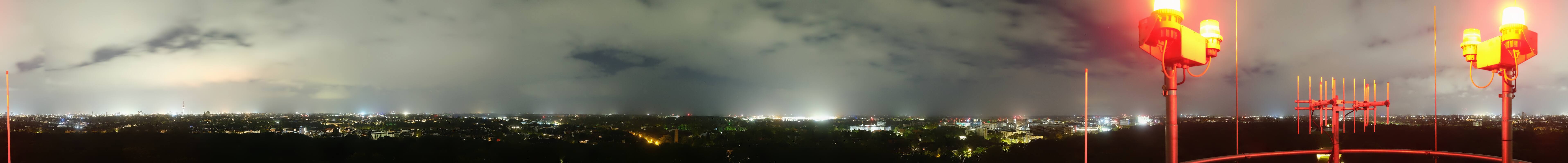 Archived image Webcam Hamburg Planetarium - Viewing Platform