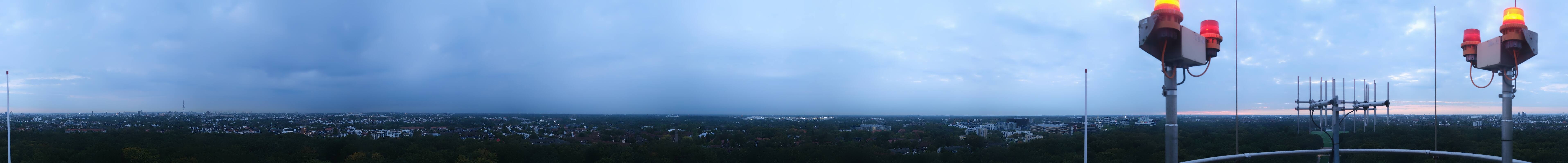Archiv Foto Webcam Hamburg Planetarium - Aussichtsplattform
