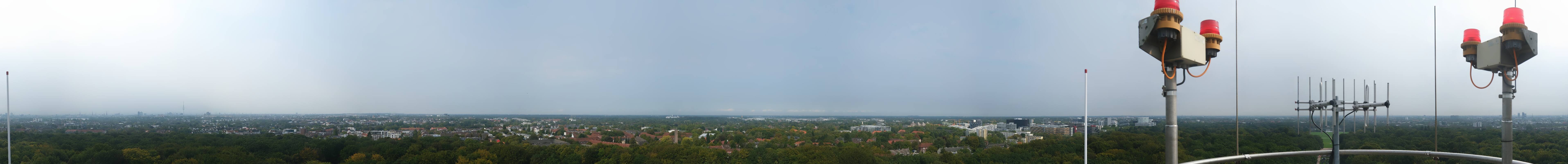 Archiv Foto Webcam Hamburg Planetarium - Aussichtsplattform