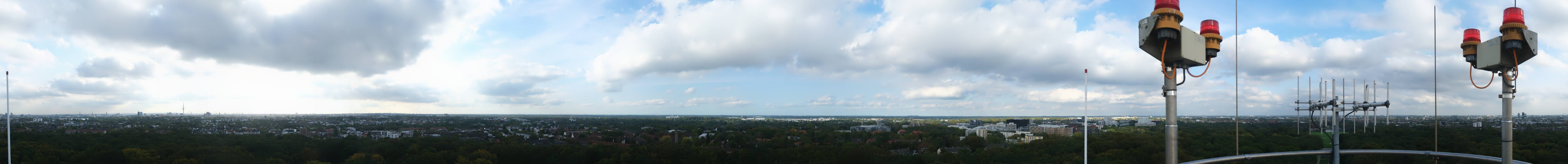 Archiv Foto Webcam Hamburg Planetarium - Aussichtsplattform