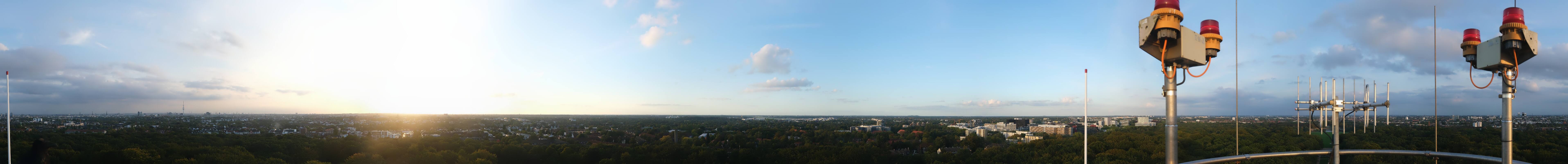 Archiv Foto Webcam Hamburg Planetarium - Aussichtsplattform