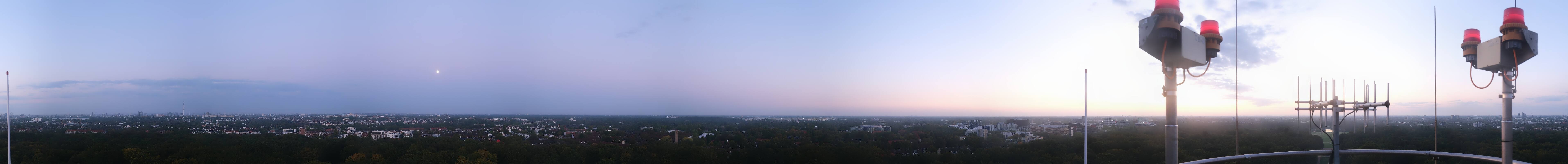 Archiv Foto Webcam Hamburg Planetarium - Aussichtsplattform