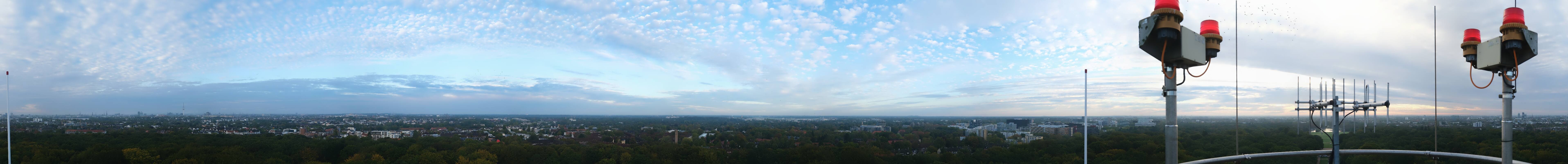 Archiv Foto Webcam Hamburg Planetarium - Aussichtsplattform