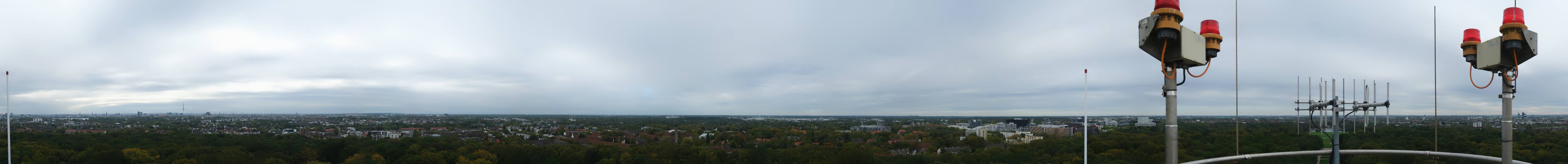 Archiv Foto Webcam Hamburg Planetarium - Aussichtsplattform