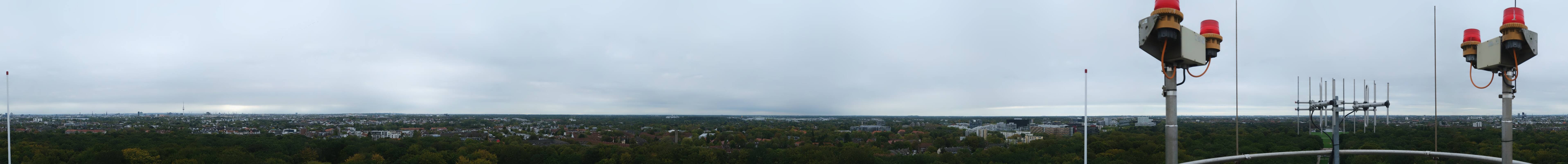 Archiv Foto Webcam Hamburg Planetarium - Aussichtsplattform