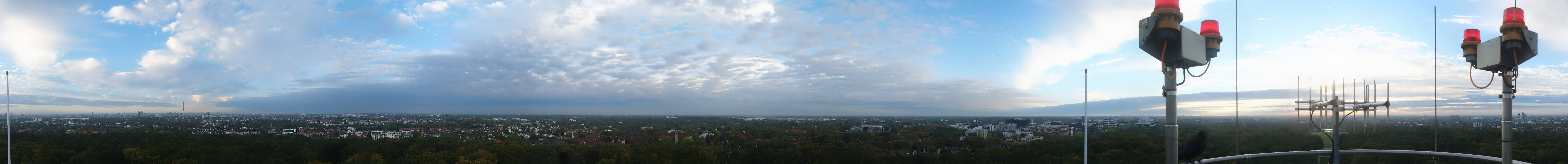 Archiv Foto Webcam Hamburg Planetarium - Aussichtsplattform