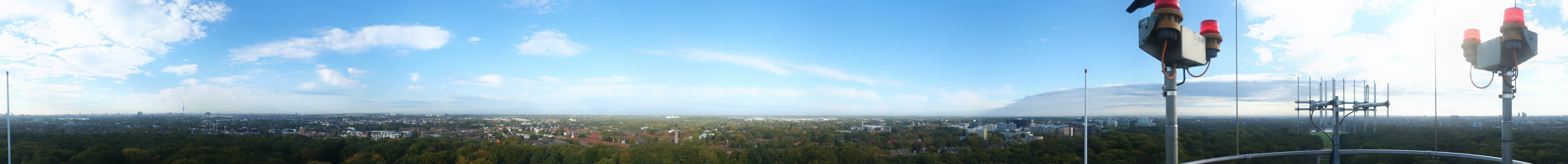 Archiv Foto Webcam Hamburg Planetarium - Aussichtsplattform