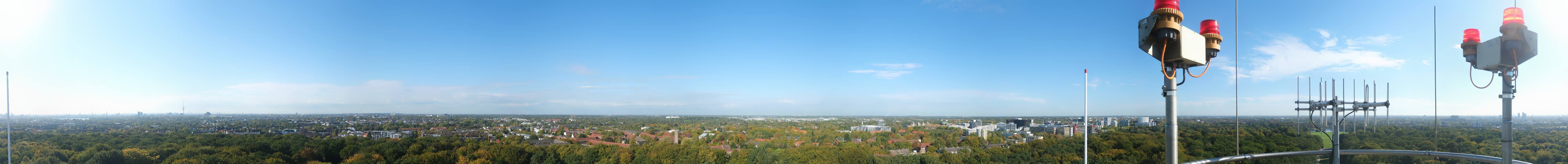 Archiv Foto Webcam Hamburg Planetarium - Aussichtsplattform