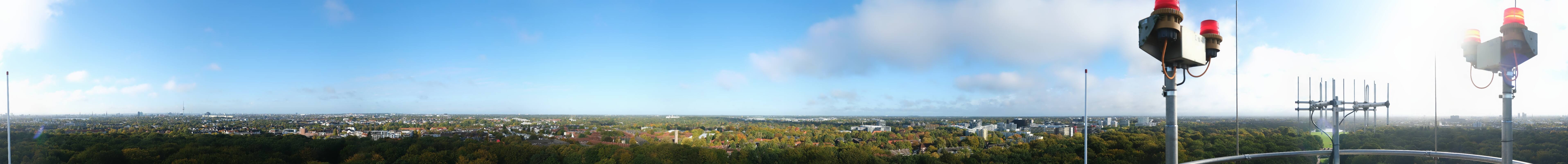 Archiv Foto Webcam Hamburg Planetarium - Aussichtsplattform